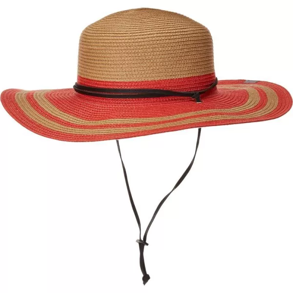 Straw/Dark Coral
