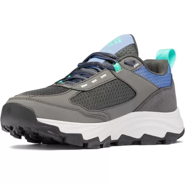 imageColumbia Womens Hatana Max Outdry Hiking ShoeDark Grey Electric Turquoise