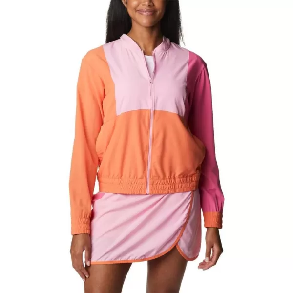 imageColumbia Womens Hike Full ZipSunset OrangeWild RoseWild Geranium