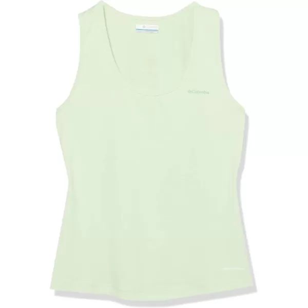 imageColumbia Womens Hike Performance TankKey West HeatherLight Jade Logo