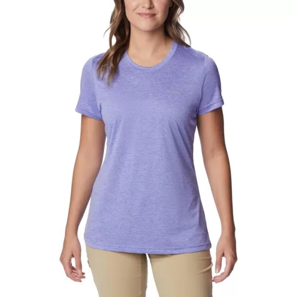 imageColumbia Womens Hike Short Sleeve CrewPurple Lotus