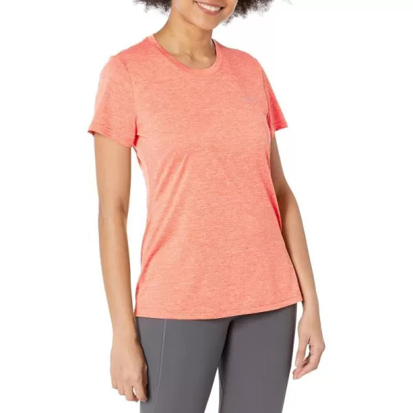 imageColumbia Womens Hike Short Sleeve CrewSunset OrangeHeather