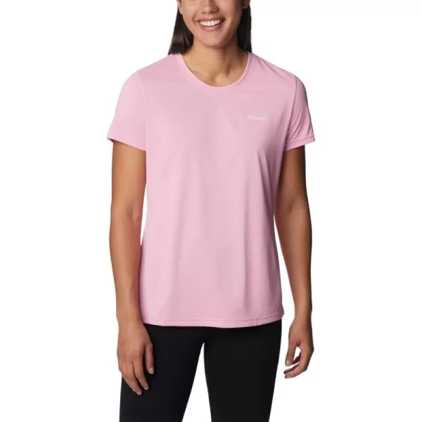imageColumbia Womens Hike Short Sleeve CrewWild Rose Heather