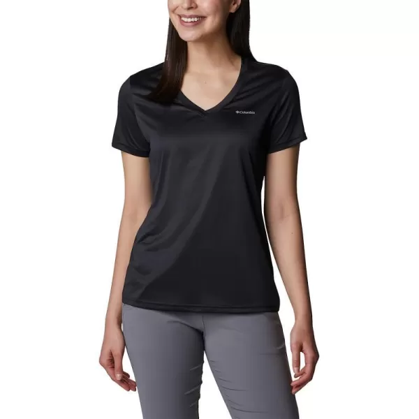 imageColumbia Womens Hike Short Sleeve V NeckBlack