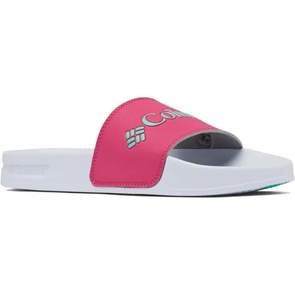 imageColumbia Womens Hood River Slide Sport SandalHaute PinkElectric Turquoise