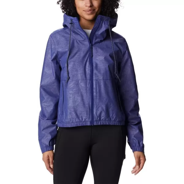 imageColumbia Womens Lillian Ridge Short JacketDark Sapphire Wisterian Emboss