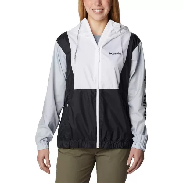 imageColumbia Womens Lily Basin JacketWhiteCirrus GreyBlack