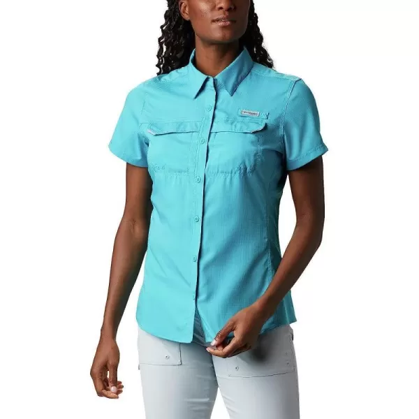 imageColumbia Womens Lo Drag Short Sleeve ShirtClear Water