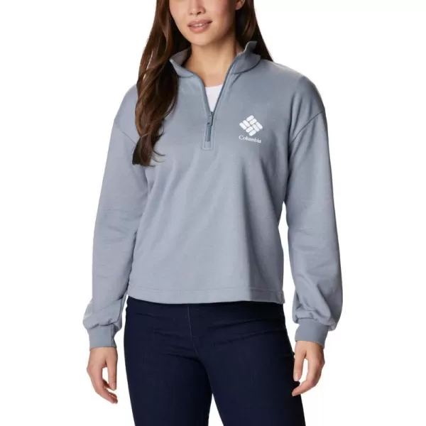 imageColumbia Womens Logo French Terry Half ZipColumbia Womens Logo French Terry Half Zip