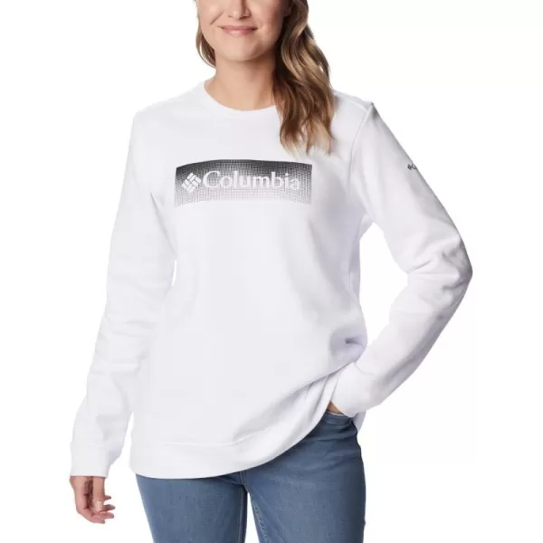imageColumbia Womens Logo Ii CrewWhiteFramed Halftone Logo