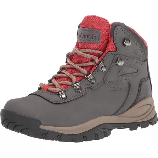 imageColumbia Womens Newton Ridge Lightweight Waterproof Shoe Hiking BootCharcoal Scorched Coral