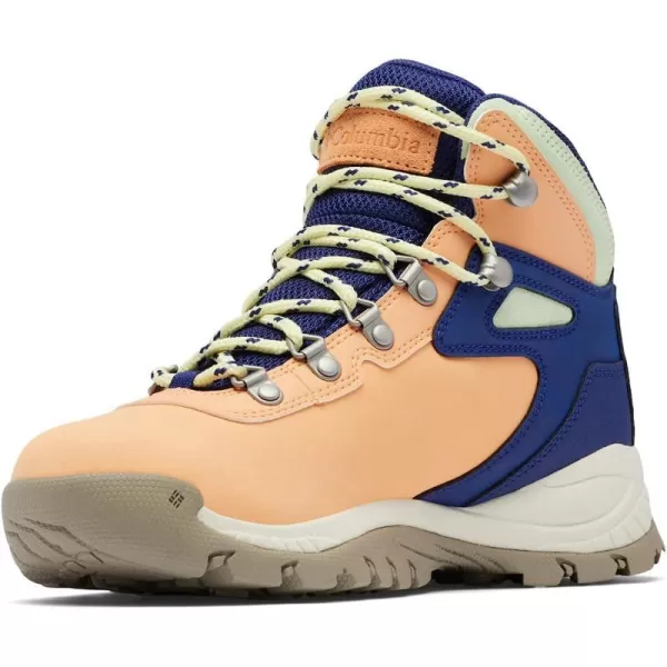 imageColumbia Womens Newton Ridge Lightweight Waterproof Shoe Hiking BootPeach Dark Sapphire