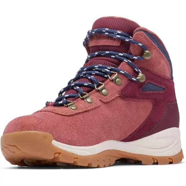 imageColumbia Womens Newton Ridge Plus Waterproof Amped Hiking BootBeetroot  Deep Madeira