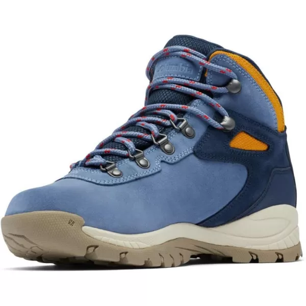 imageColumbia Womens Newton Ridge Plus Waterproof Amped Hiking BootBlue Dusk  Admiral