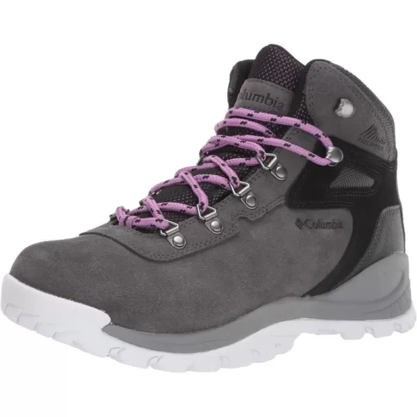 imageColumbia Womens Newton Ridge Plus Waterproof Amped Hiking BootDark GreyCrown Jewel