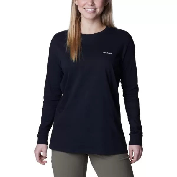 imageColumbia Womens North Cascades Back Graphic Long Sleeve TeeBlackBoundless Graphic