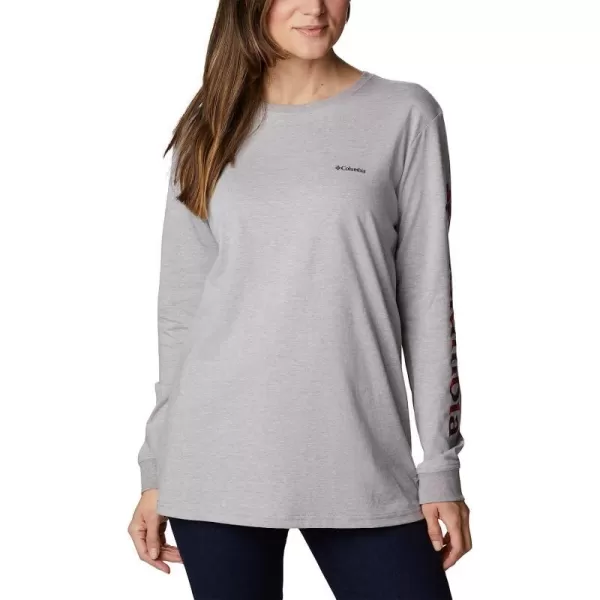 imageColumbia Womens North Cascades Ls TeeColumbia Grey Hthr Csc Branded Buffalo