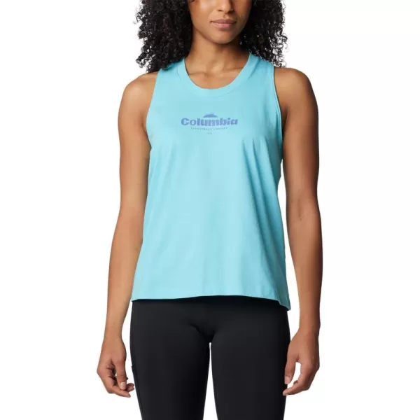 imageColumbia Womens North Cascades TankAquamarineElevated High Two