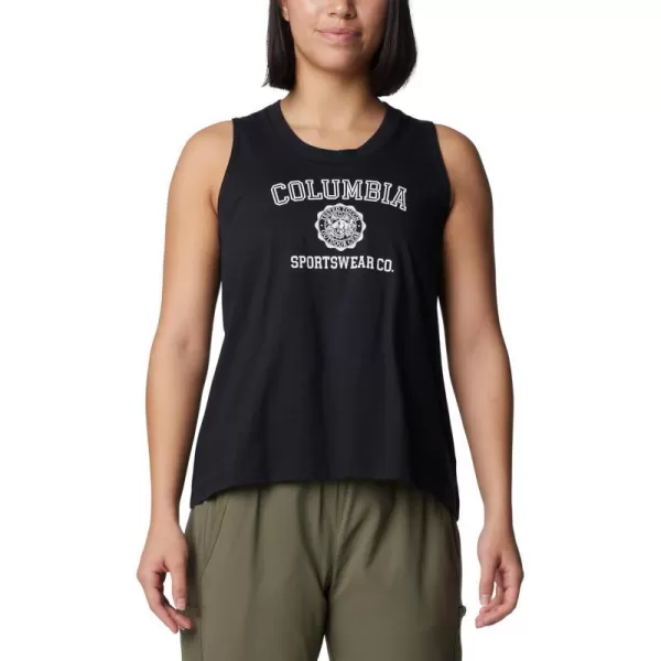 imageColumbia Womens North Cascades TankBlackCsc Emblem Two