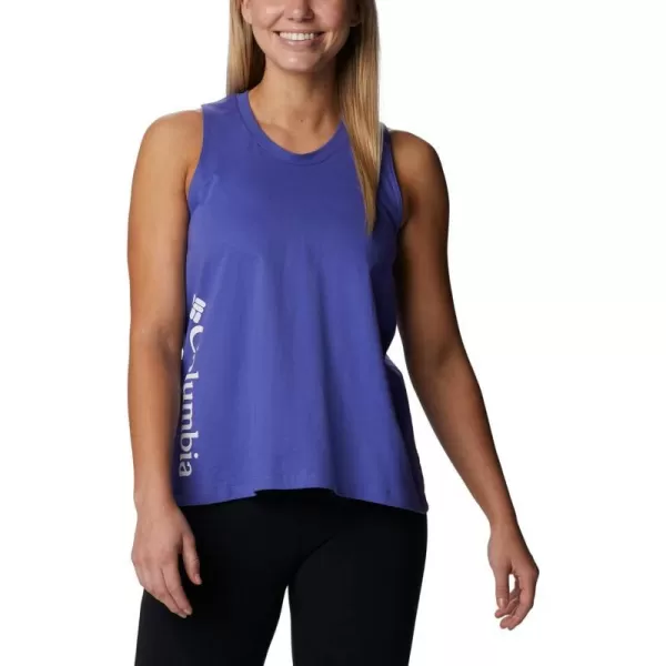 imageColumbia Womens North Cascades TankPurple LotusGem Columbia Graphic