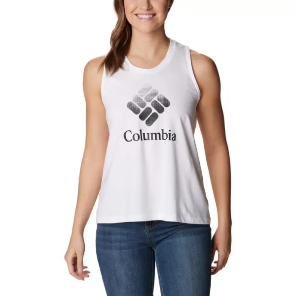 White/Csc Stacked Gradient Graphic