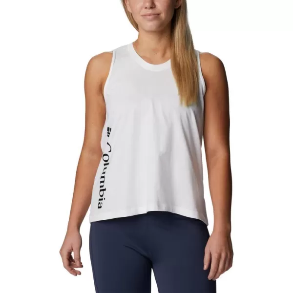 imageColumbia Womens North Cascades TankWhiteGem Columbia Graphic