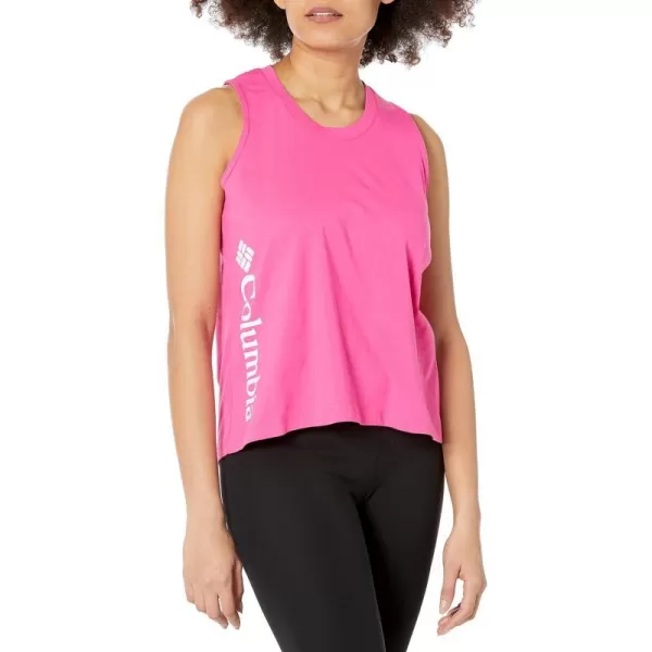 imageColumbia Womens North Cascades TankWild GeraniumGem Columbia Graphic