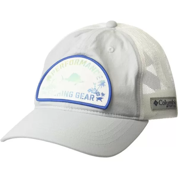 imageColumbia Womens PFG Ponytail Patch Snap BackCirrus GreyFish Friends
