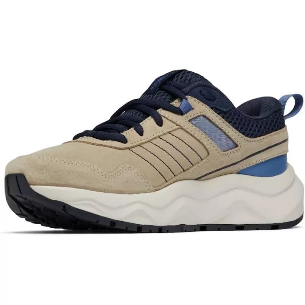 imageColumbia Womens Plateau Venture Hiking ShoeCanvas TanBlue Dusk