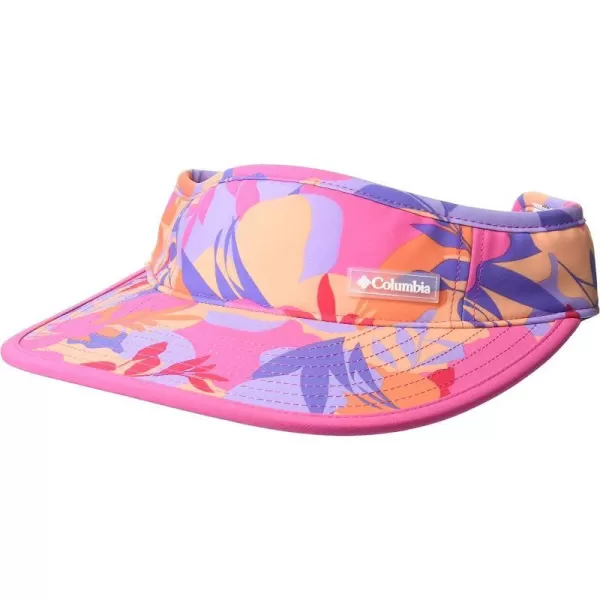 imageColumbia Womens Pleasant Creek Sun VisorWild Geranium Floriated Print