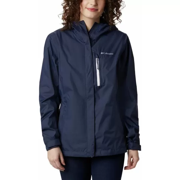 imageColumbia Womens Pouring Adventure Ii JacketNocturnalWhite Zip