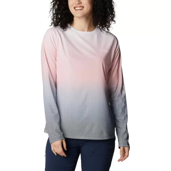 imageColumbia Womens Printed Tidal Deflector Long SleeveCollegiate NavyGradient Fade