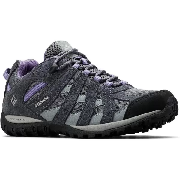 imageColumbia Womens Redmond Low Rise Hiking ShoesGraphiteDusty Iris