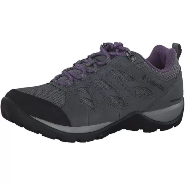 imageColumbia Womens Redmond V2 Waterproof Hiking ShoeTi Grey SteelPlum Purple
