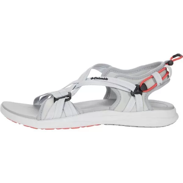 imageColumbia Womens Sandal SportGrey IceRed Coral