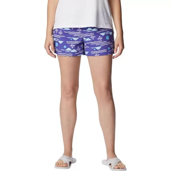 imageColumbia Womens Sandy River Ii Printed ShortPurple LotusSeaside Multi