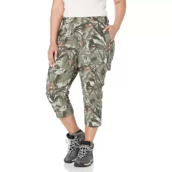 imageColumbia Womens Silver Ridge Utility CapriStone GreenFloriculture