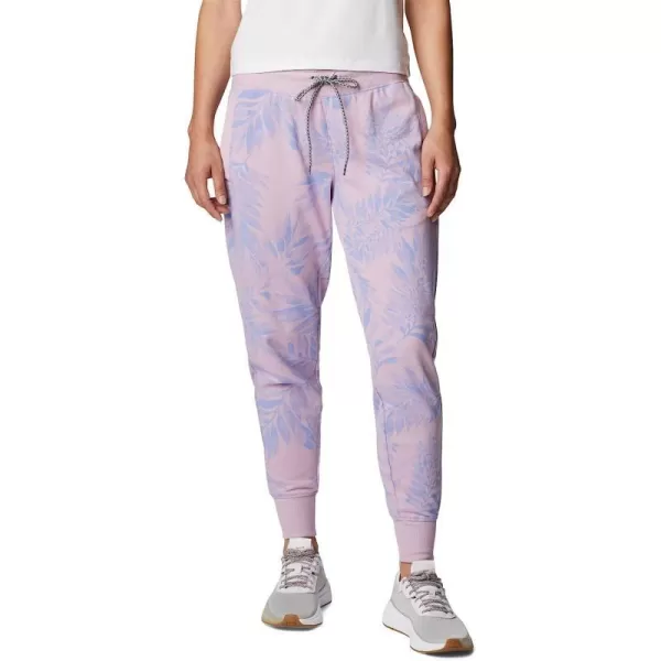 imageColumbia Womens Slack Water French Terry JoggerSerenityPalmetto Print