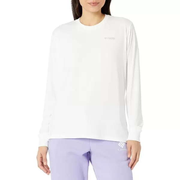 imageColumbia Womens Slack Water Graphic Boyfriend Long SleeveWhiteLas Palmas