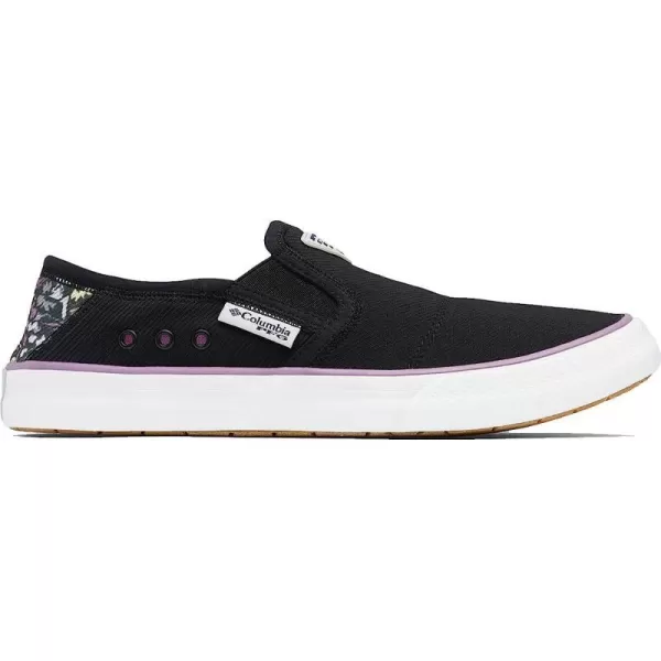 imageColumbia Womens Slack Water PFG Slip Boat ShoeBlackDark Lavender