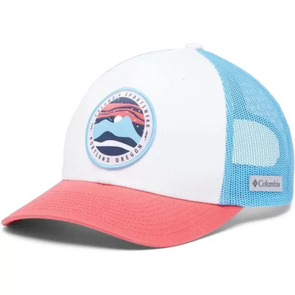 imageColumbia Womens Snap Back HatWhiteVista BlueNight Sky Patch