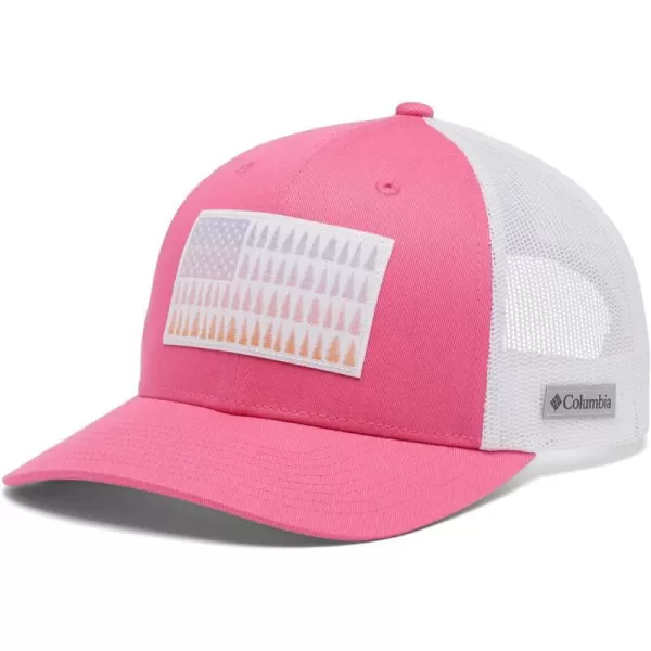 imageColumbia Womens Snap Back HatWild GeraniumWhiteTree Flag