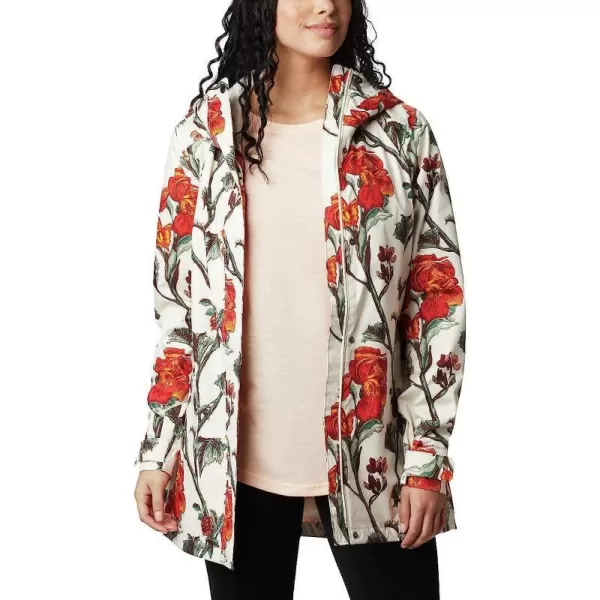 imageColumbia Womens Splash a Little Ii JacketChalk Botanica Print