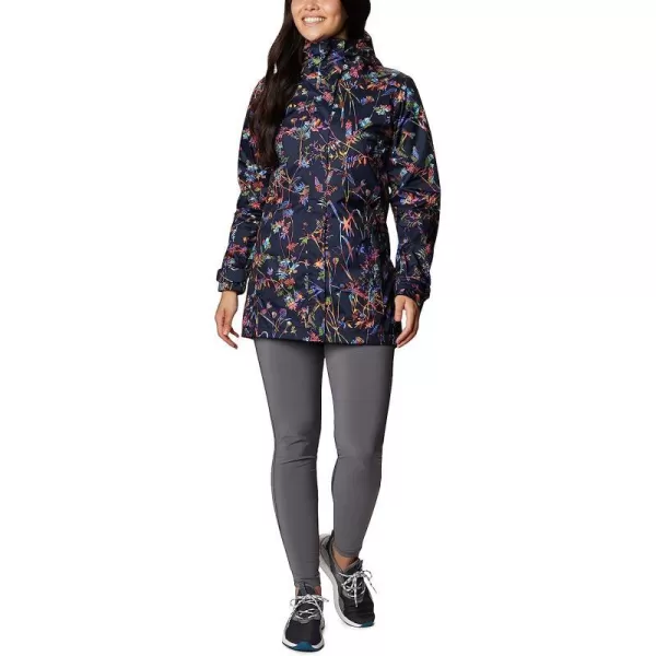 imageColumbia Womens Splash a Little Ii JacketDark Nocturnal Florescence Print