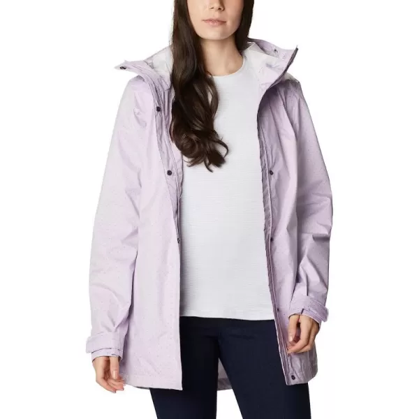 imageColumbia Womens Splash a Little Ii JacketPale Lilac Spacey Dots Print