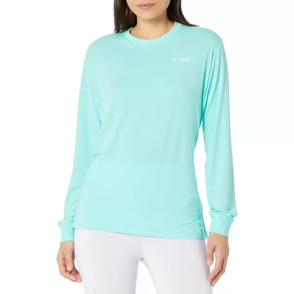 imageColumbia Womens Standard Slack Water Graphic Boyfriend Long SleeveGulf StreamLas Palmas