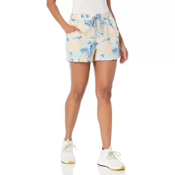 imageColumbia Womens Standard Super Slack Stretch Water ShortBlue Macaw Tropic Blend