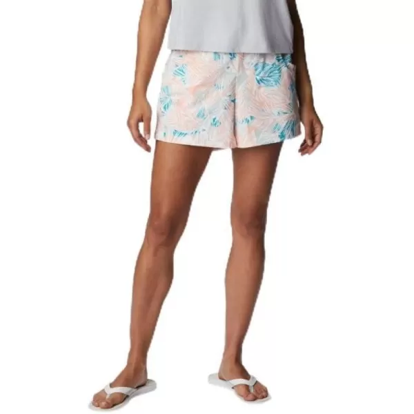 imageColumbia Womens Standard Super Slack Stretch Water ShortOcean Teal Tropic Blend