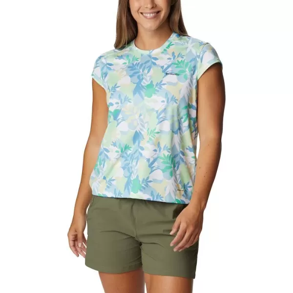 imageColumbia Womens Summerdry Short Sleeve Printed TeeKey WestFloriated