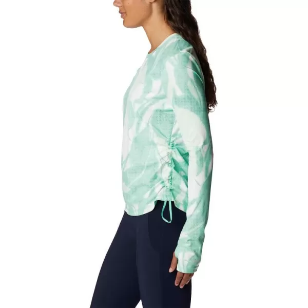 imageColumbia Womens Sun Deflector Summerdry Long Sleeve ShirtLight JadeBloomdye